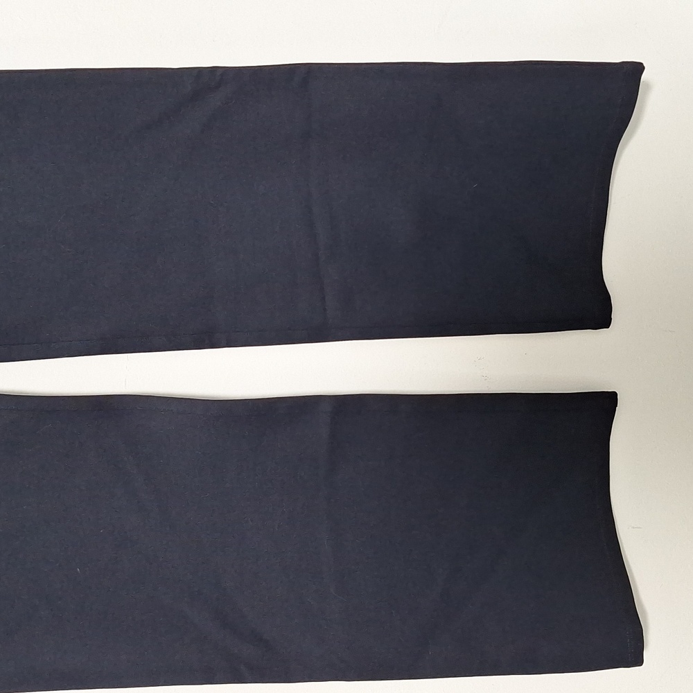 Quince Wide Leg Pants Blue Tall - Picture 3 of 10